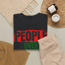 Load image into Gallery viewer, People Over Profit T-Shirt — "All Power to the People" Social Justice Tee